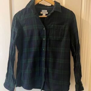 Scotch Plaid Flannel Shirt